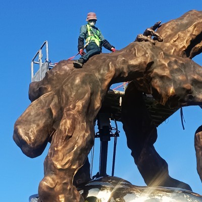 Sculpture “Hope” permanently installed in Daejeon, South Korea